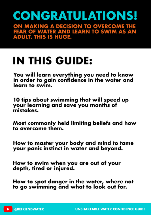 Unshakable Water Confidence Guide